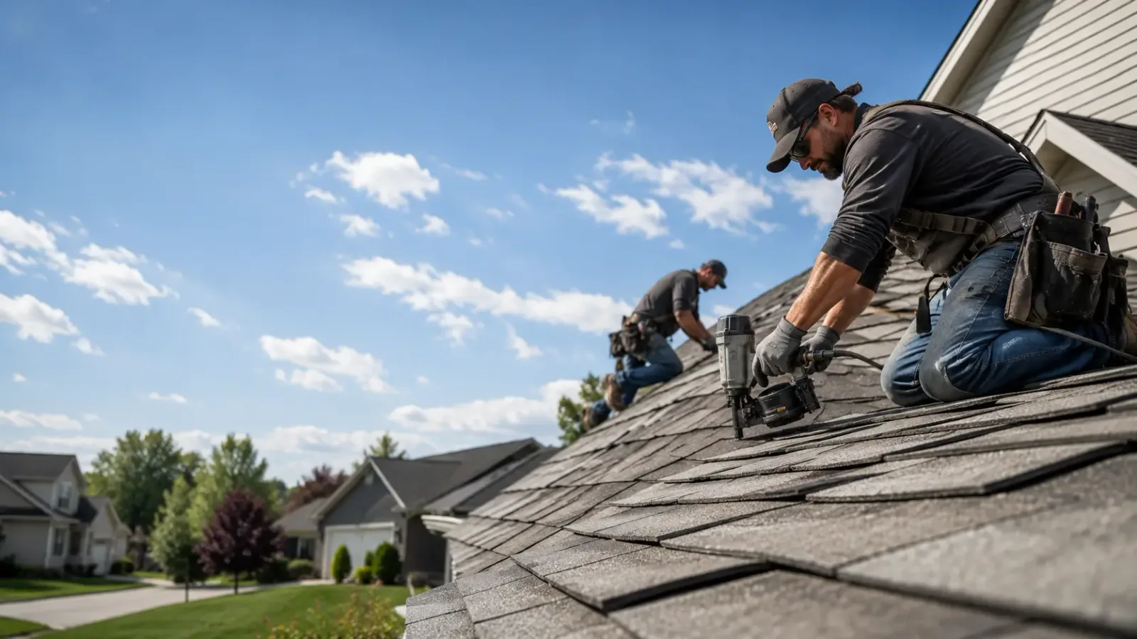Storm Damage Roof Repair in Clinton, MS near me